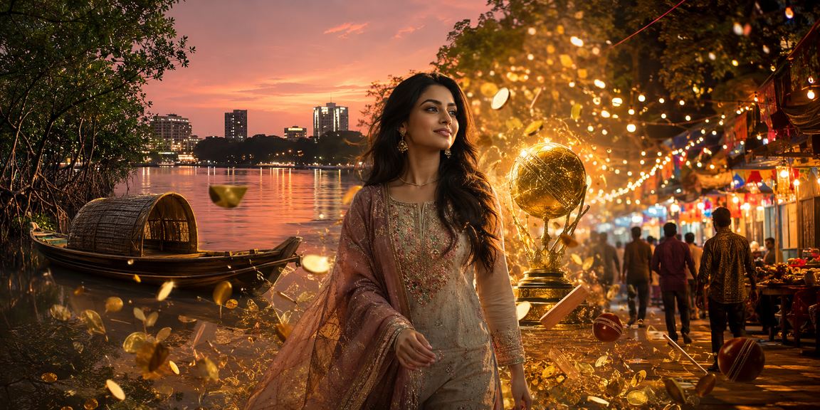 ঢাকার নাইট মার্কেটে ক্রিকেট বেটিং উপভোগ করছেন একজন ব্যবহারকারী
