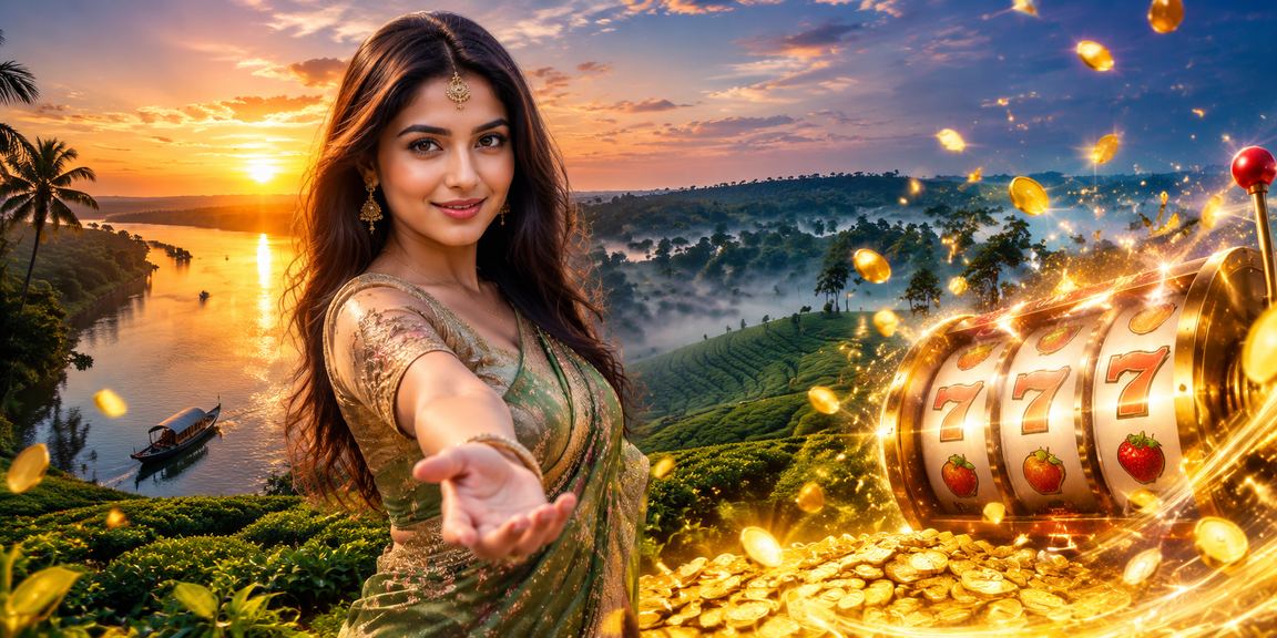 খুলনার চা বাগানের পটভূমিতে স্লট গেমের অভিজ্ঞতা
